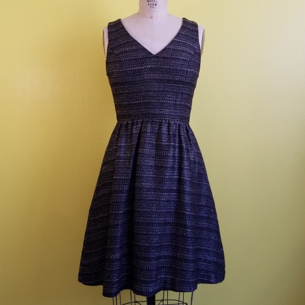 Metallic brown/black Moulinette Soeurs sz 0 dress